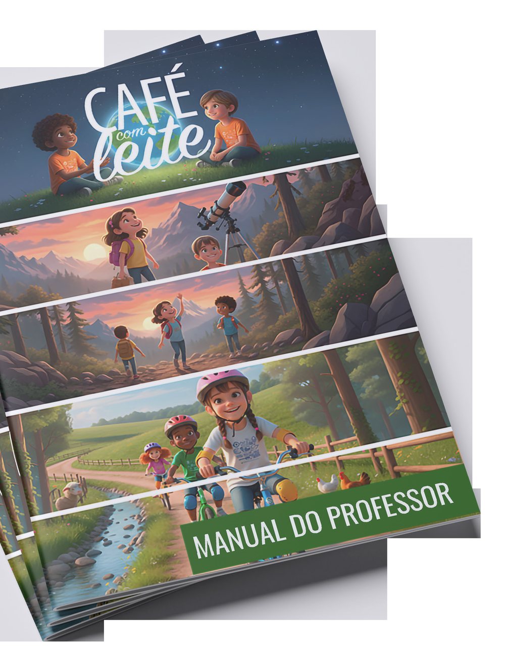 Manual do professor do Café com Leite na Escola